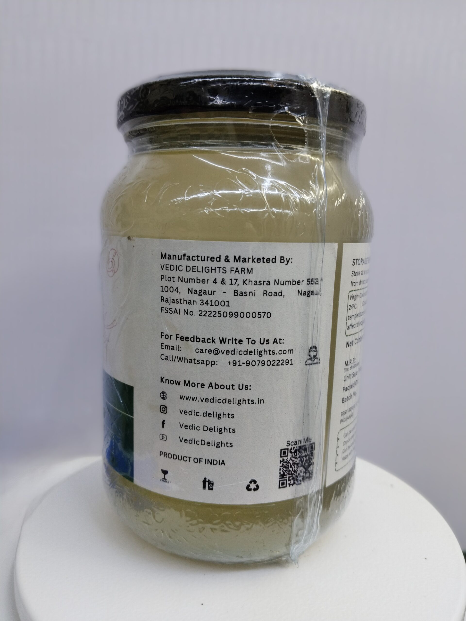 Extra Virgin Coconut Oil - 500ml Jar - Image 5