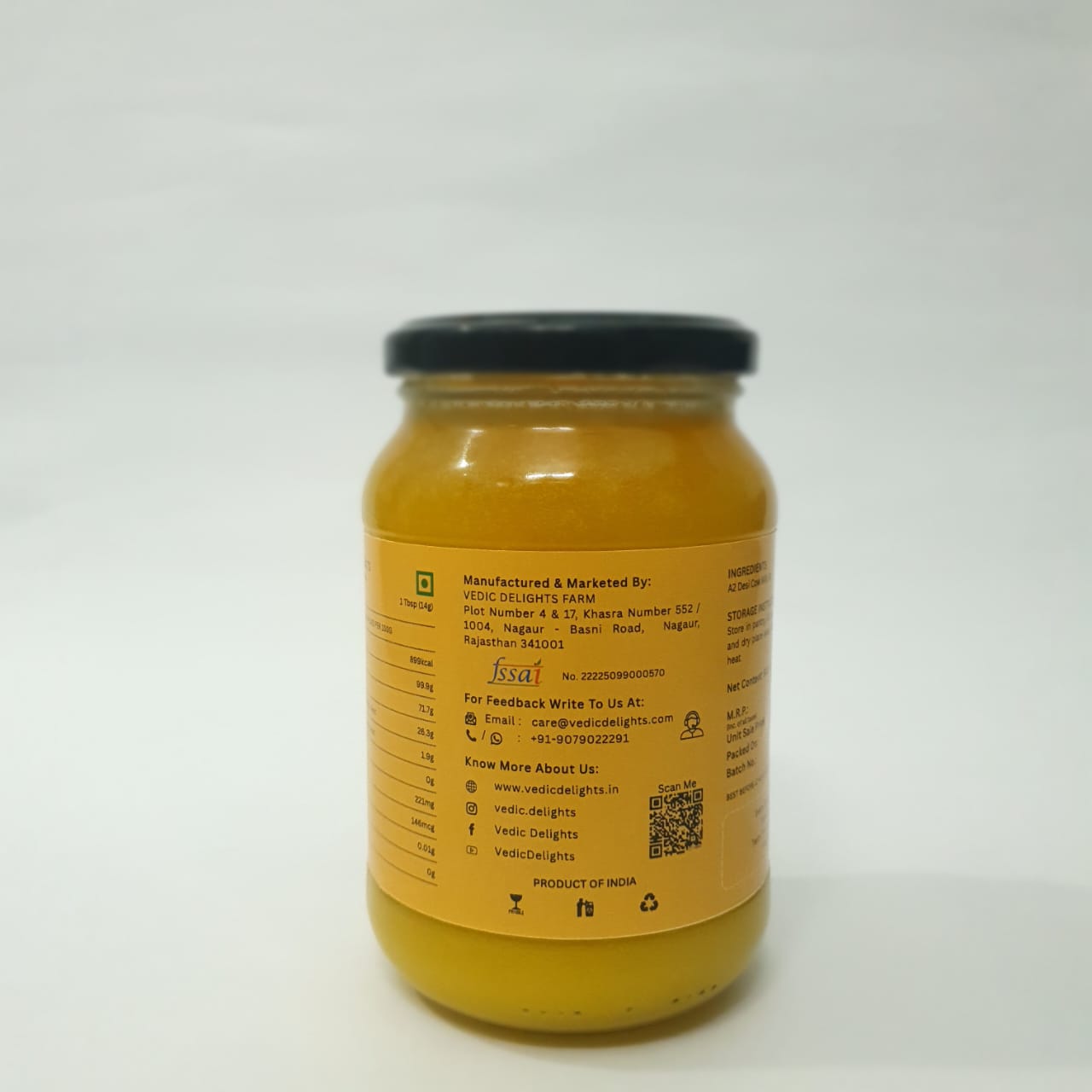 A2 Desi Cow Ghee - 500ml - Image 4