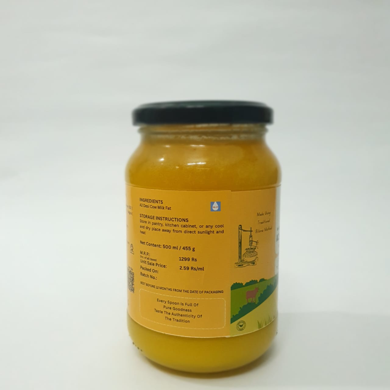 A2 Desi Cow Ghee - 500ml - Image 3