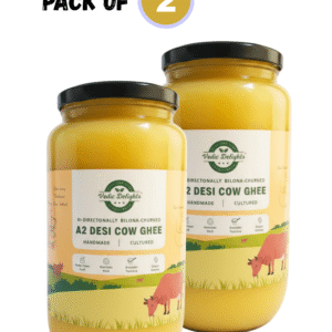 A2 Desi Cow Bilona Ghee - 2L Jars